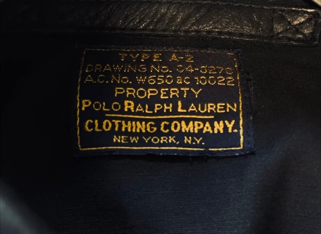 폴로 랄프로렌 A2 카우하이드 자켓 상품이미지6