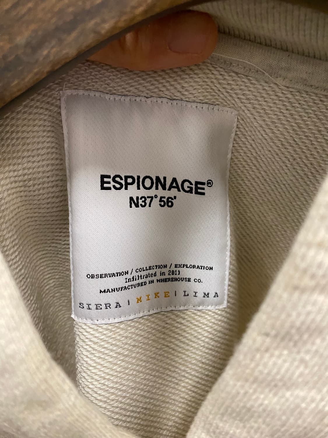 에스피오나지 후드 상품이미지6