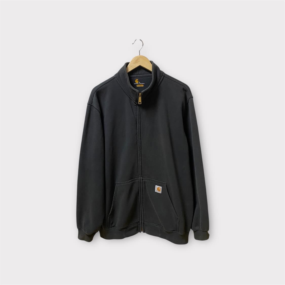 칼하트 휴튼 미드웨이트 기모 넥집업 L  상품이미지1