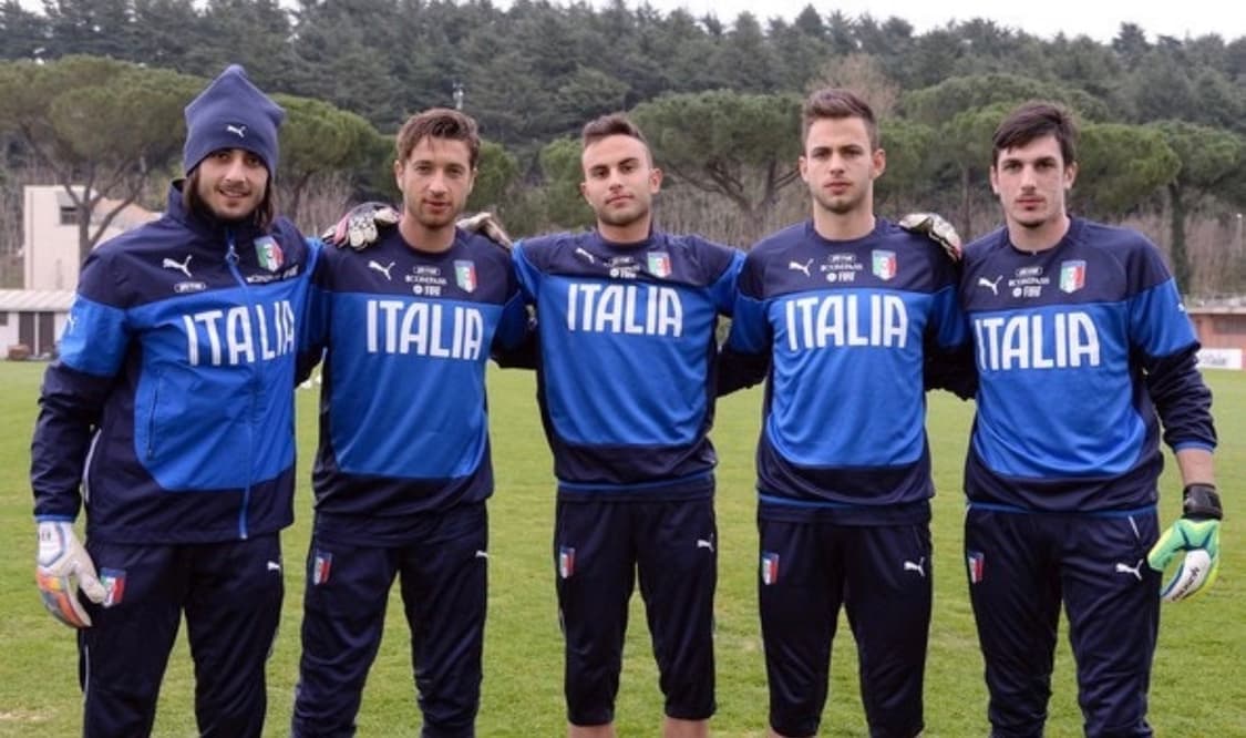 [S] 푸마 이탈리아 국대 14-15 풀스폰 패디드 트레이닝탑 상품이미지1