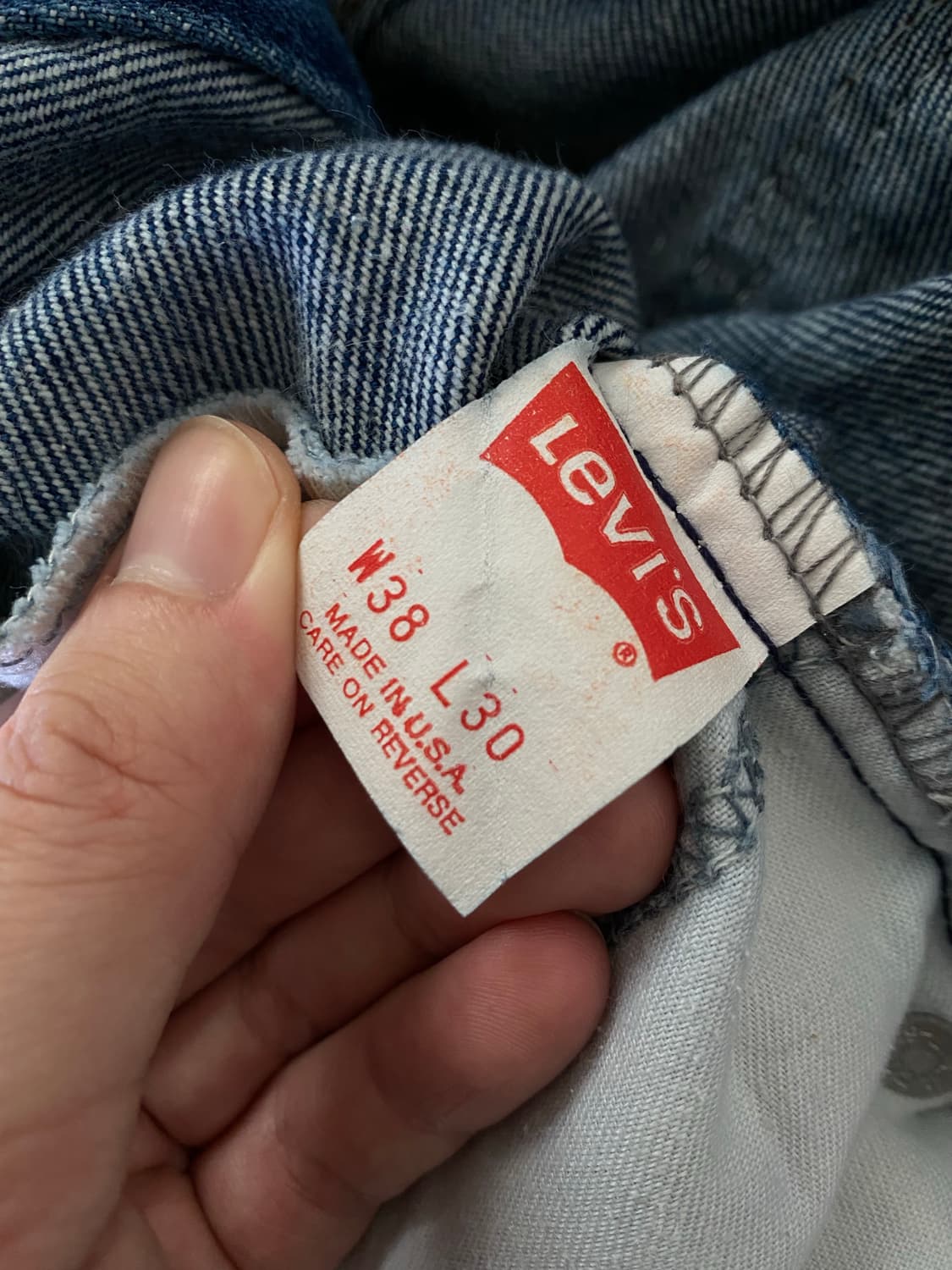 (38x30) 90s 리바이스 517 오렌지탭 USA 상품이미지2