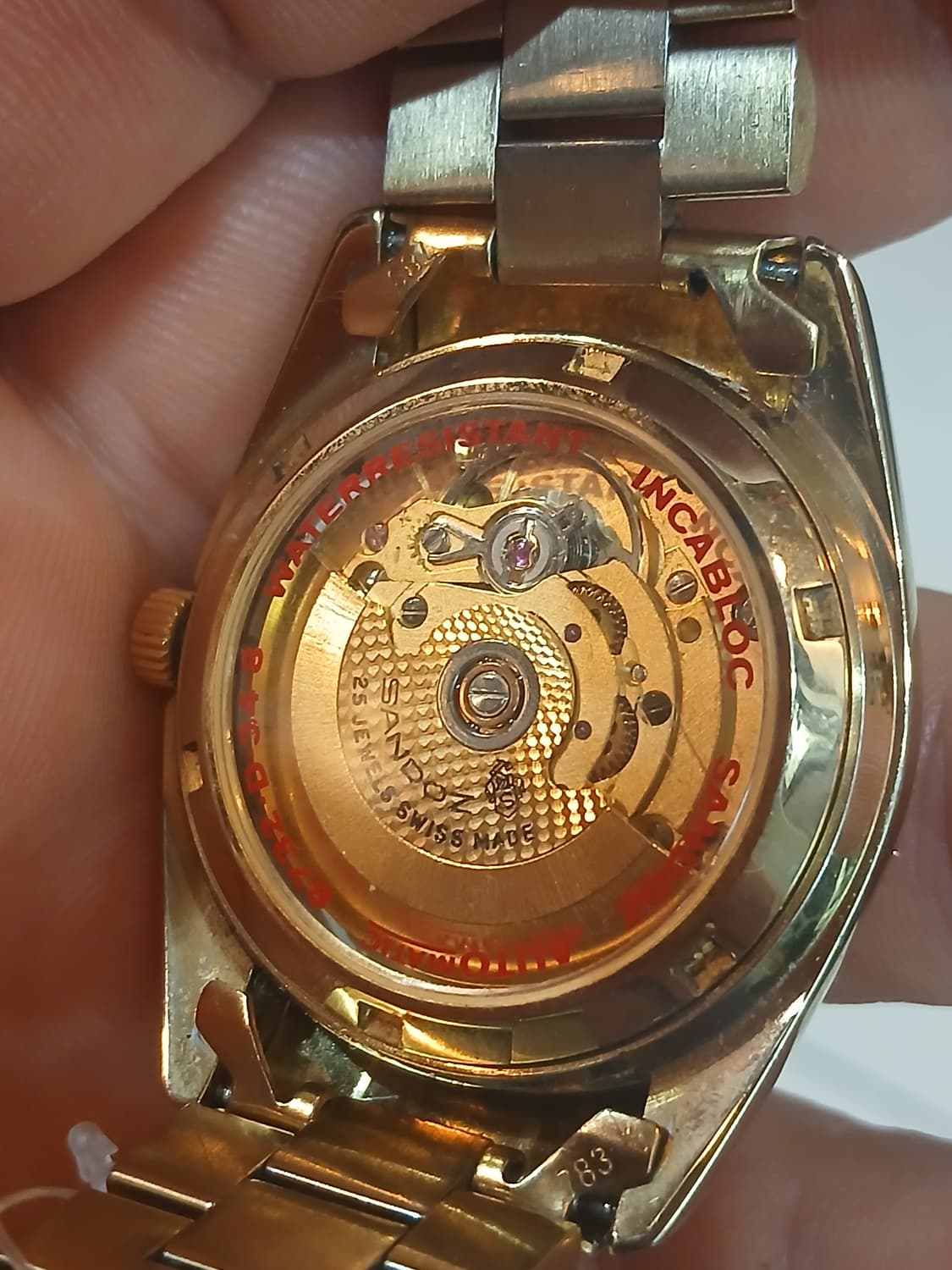 swiss SANDOZ 오토매틱 시계 상품이미지4