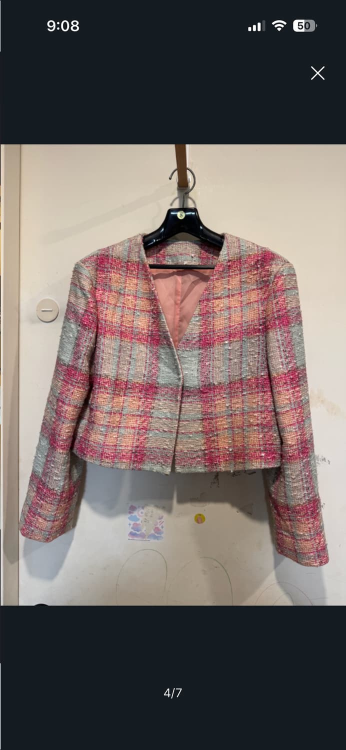 AAV 아브컬렉션 라티 콜라보 트위드자켓 상품이미지4