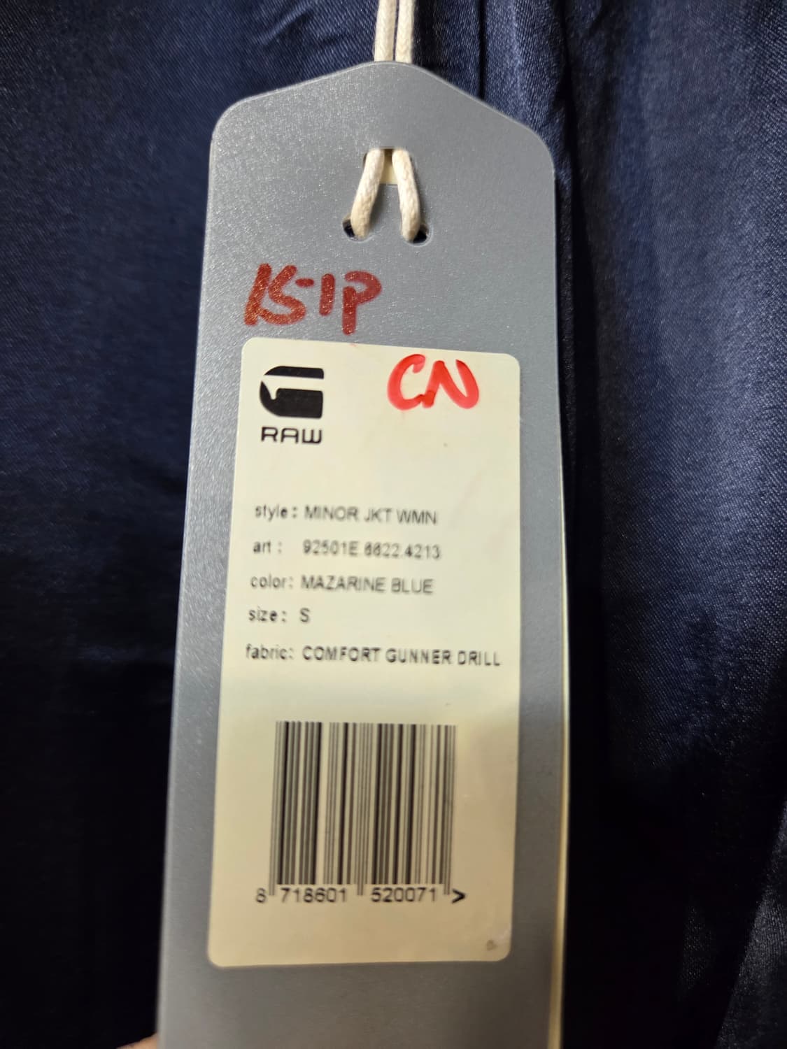 G-STAR RAW 네이비 자켓(s) 상품이미지10