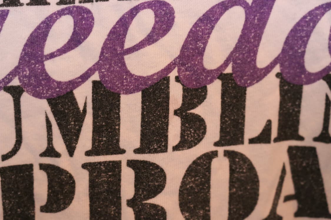 갸루 프린팅 반팔 빈티지 상품이미지6