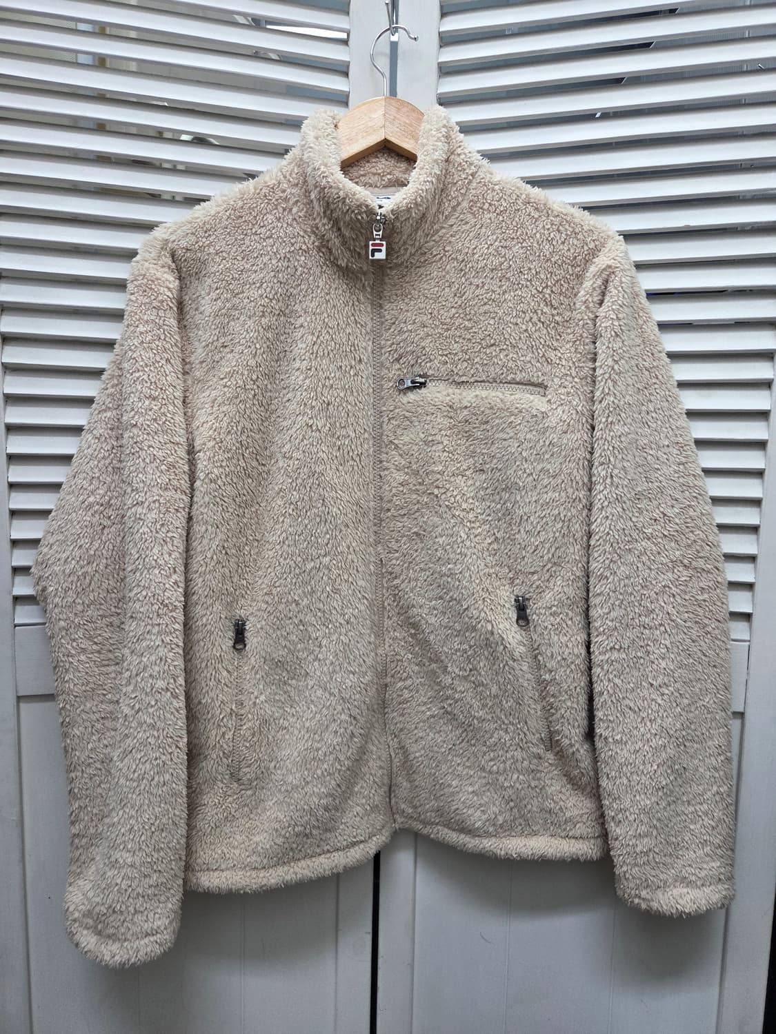 휠라 후리스 집업 자켓 상품이미지1