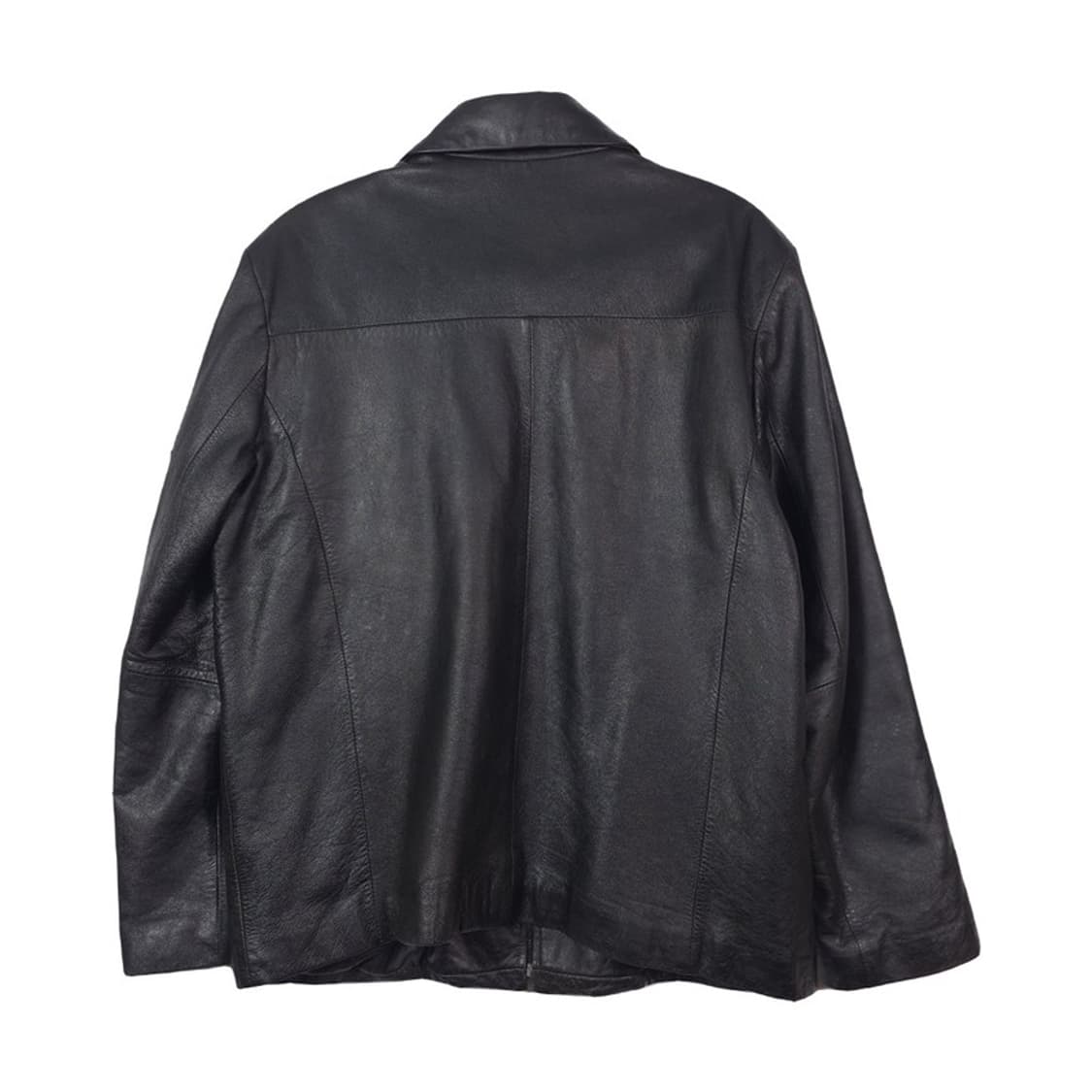 마르조 미니멀 램스킨 양가죽 집업 자켓 L 상품이미지2