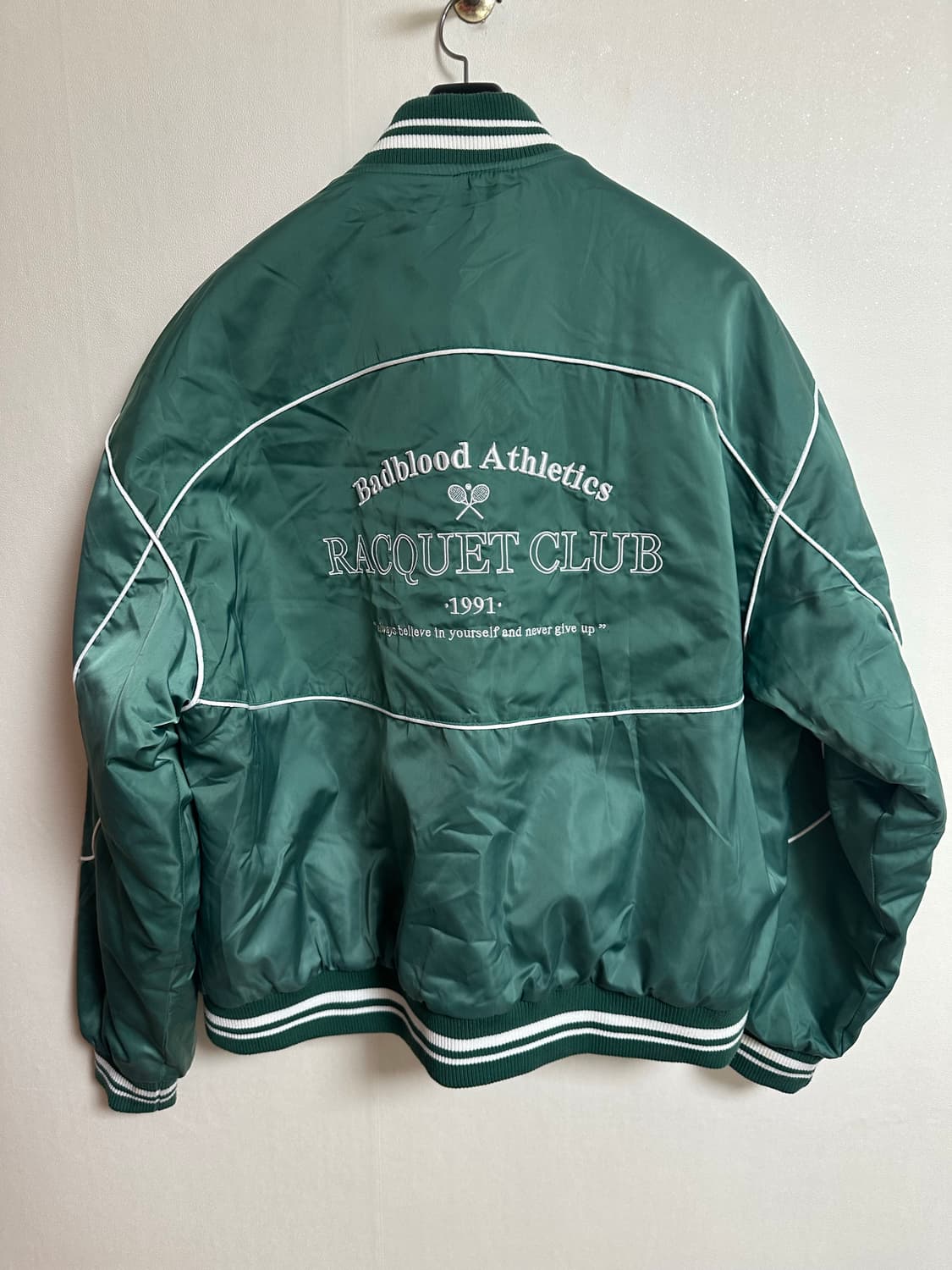 Badblood 라켓 클럽 바시티 자켓  상품이미지2