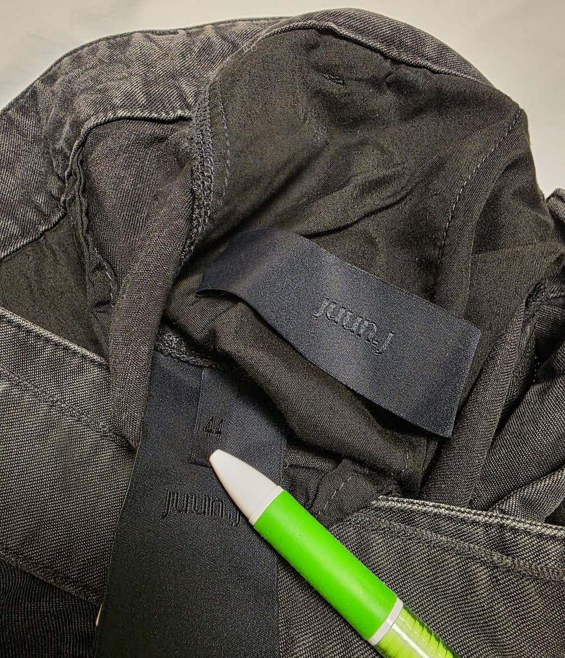 준지 투턱 벨티드 팬츠 44사이즈 상품이미지4