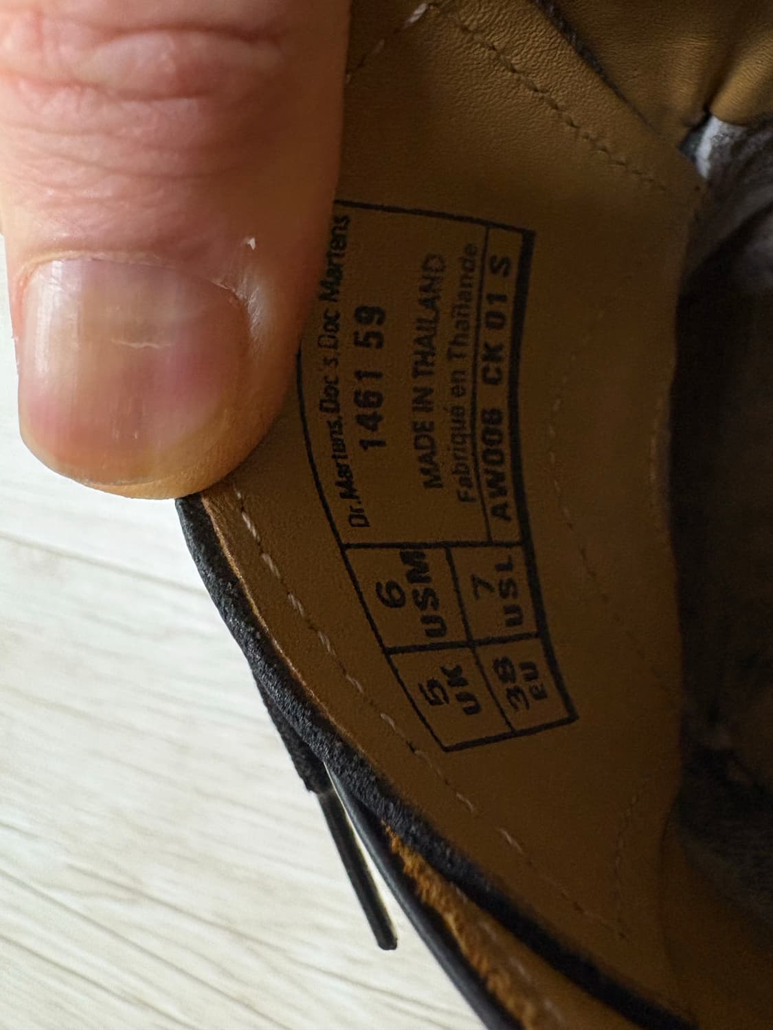 닥터마틴 1461 3홀 스무스 240 상품이미지7