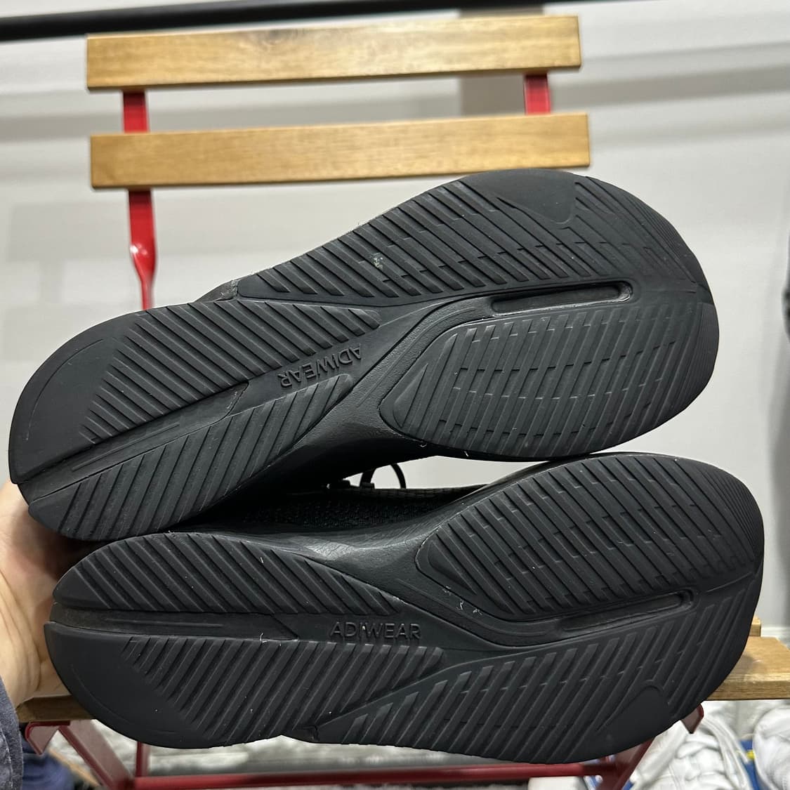 270) 아디다스 런닝화 남성 남자 운동화 듀라모 SL 올블랙 상품이미지6