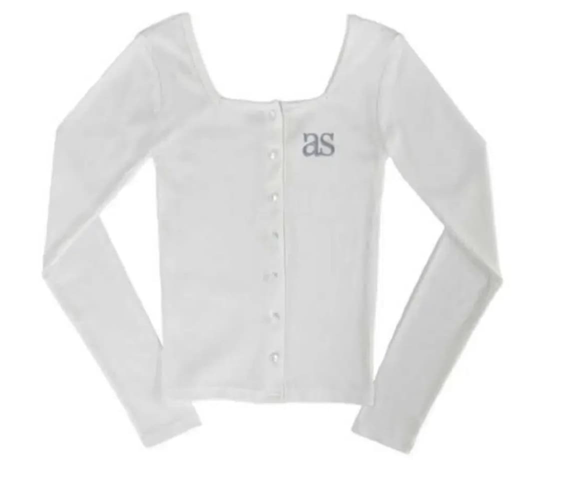 애즈온 시실리 가디건 화이트 ason 상품이미지1