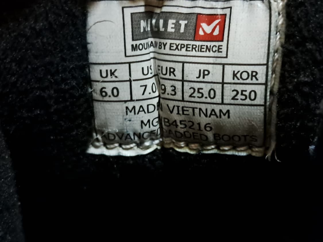 밀레 알파카 패딩 방한화 250 상품이미지10