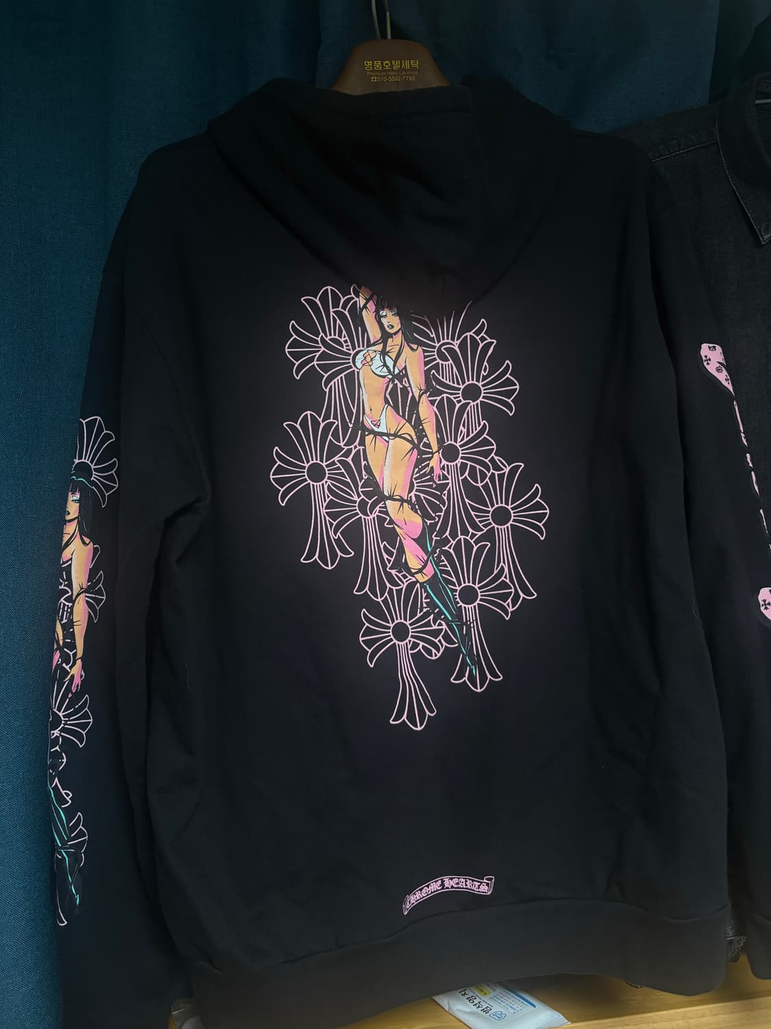 [L]크롬하츠 데들리돌 후드집업 상품이미지1