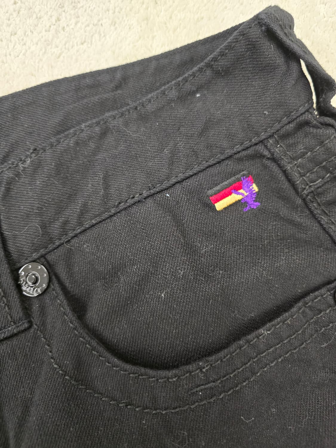 DOHC  남자 블랙 면바지.  싸이즈32 상품이미지4