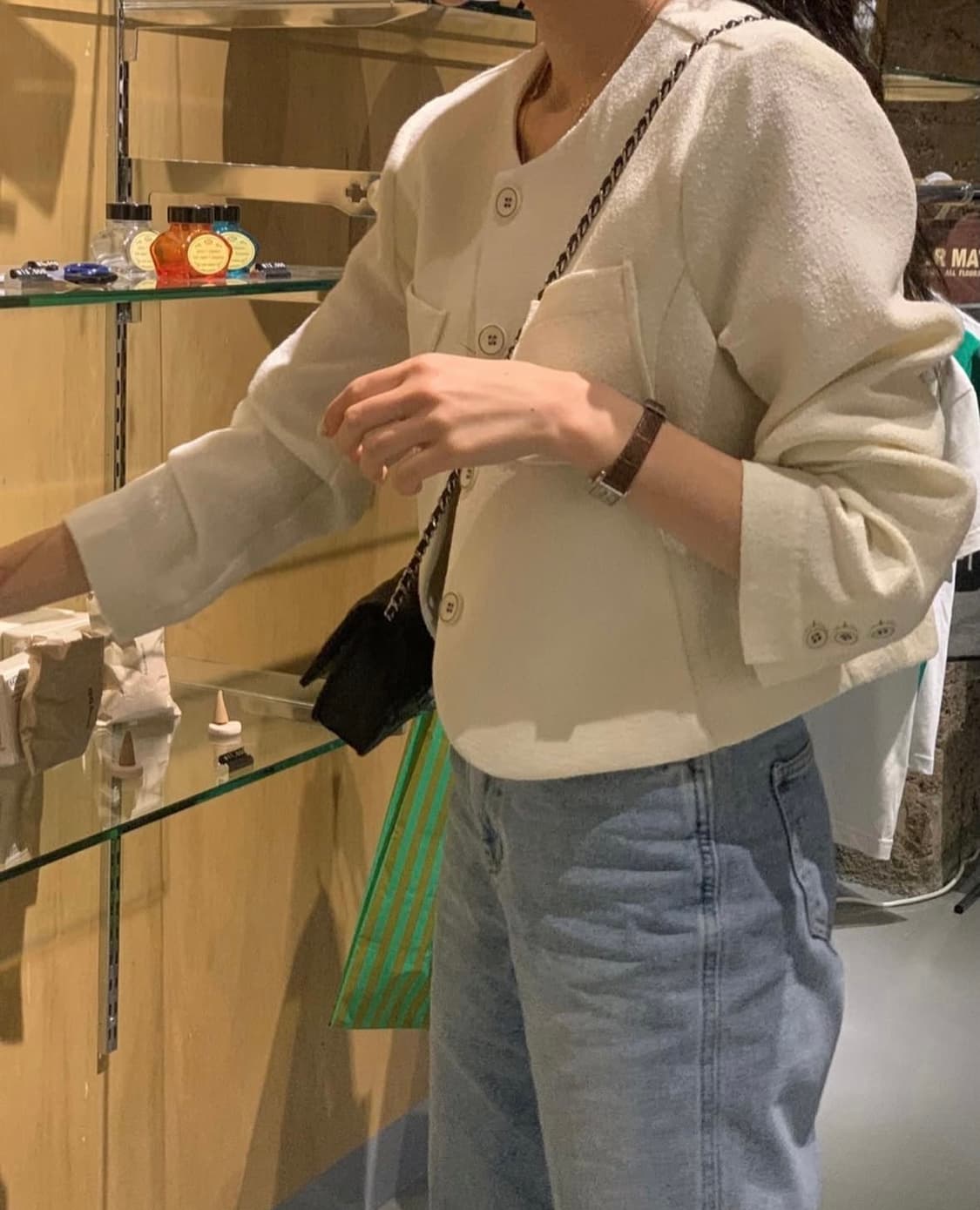 그랑블룸 써머 트위드 자켓  상품이미지2