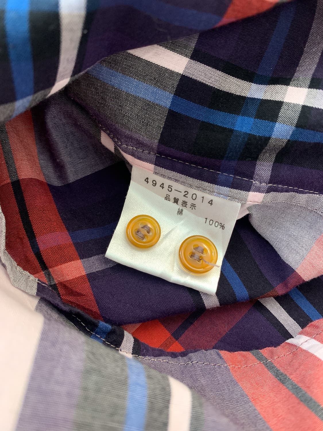 90-95 비비안 웨스트우드 orb 체크 셔츠 상품이미지9