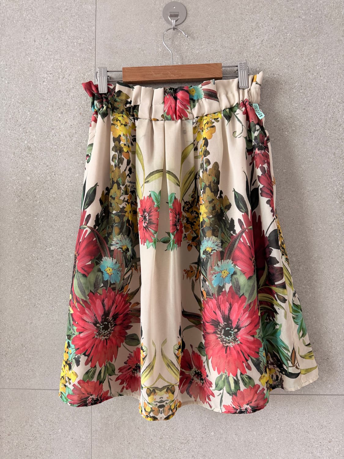 캐서리로즈 플라워 패턴 블라우스 치마 세트 일본제 상품이미지4