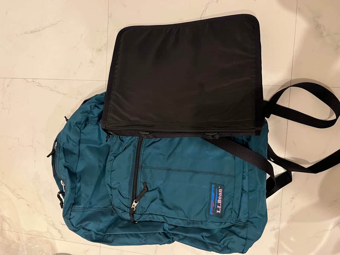 LLBean 엘엘빈 그린 랩탑 백팩 가방 상품이미지3