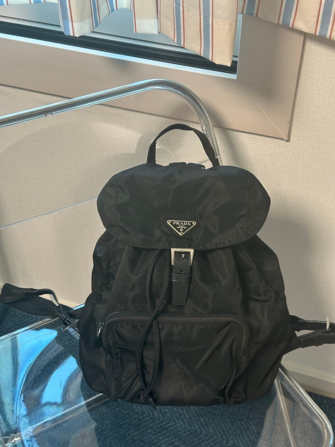 프라다 원포켓 포코노 나일론 백팩 미디엄 상품이미지2