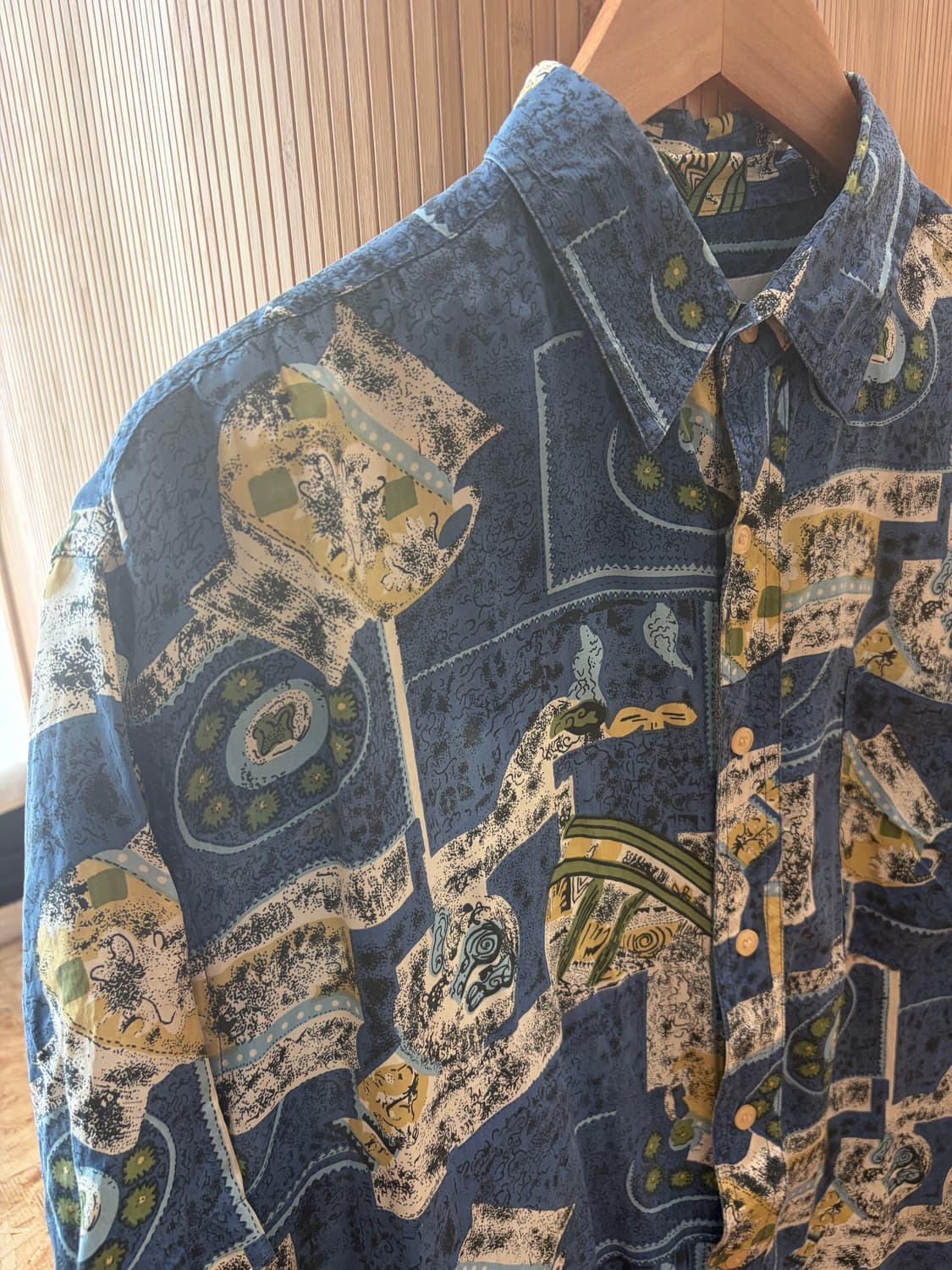 Hawaii Silkyway 100% Washable Silk Shirt 상품이미지2