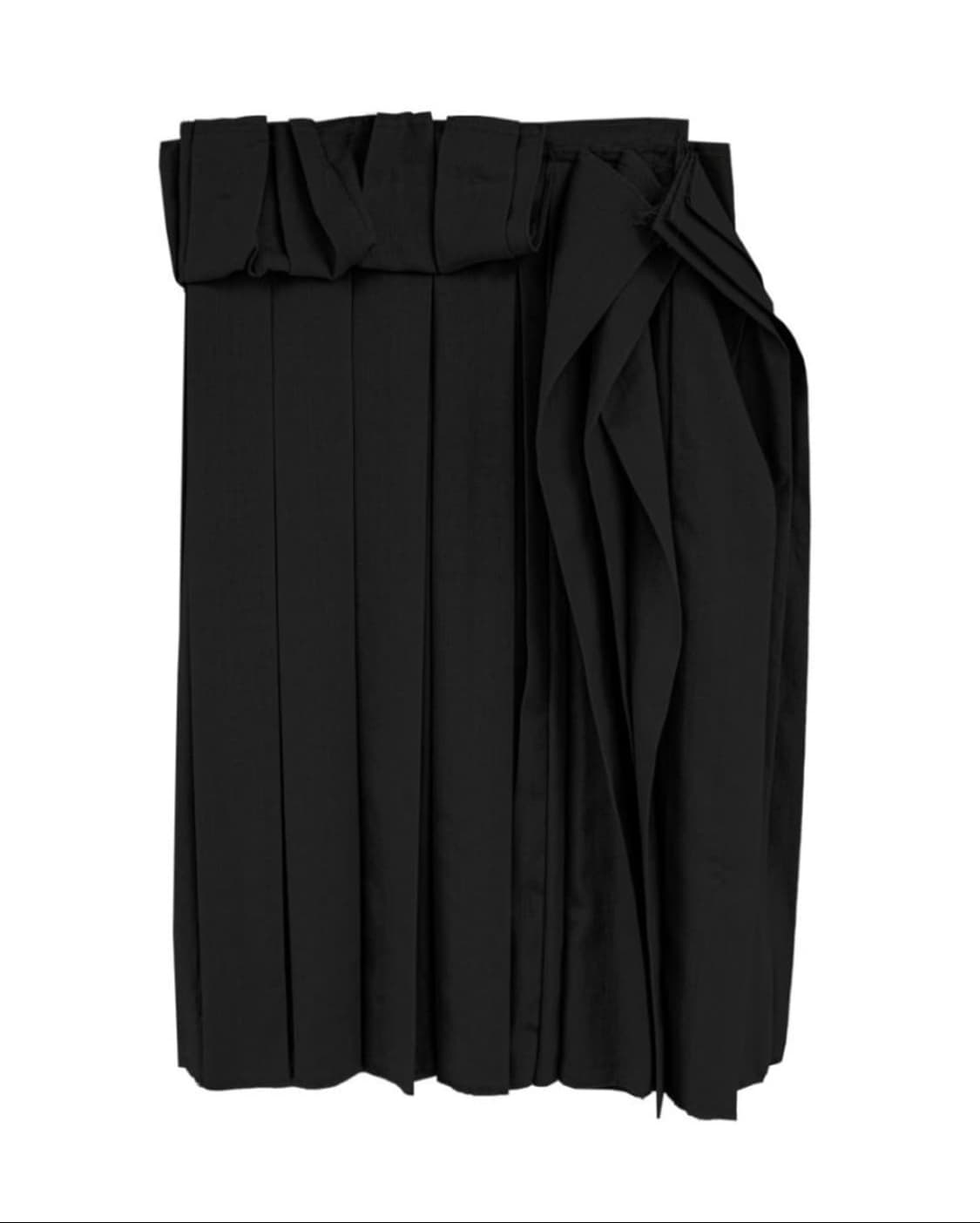 eonts 2025 offbeat pleats skirt black 상품이미지1
