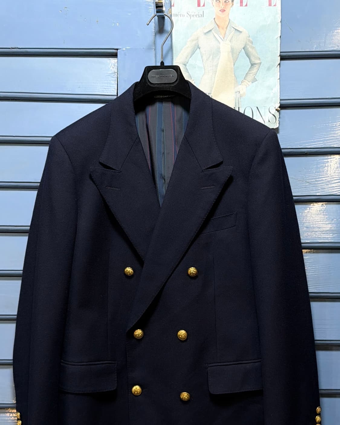 KENT & CURWEN 금장 더블 자켓 상품이미지2