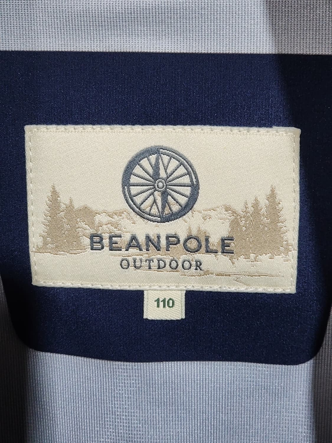 (100) 빈폴 아웃도어 자켓 네이비 바람막이 점퍼  상품이미지3