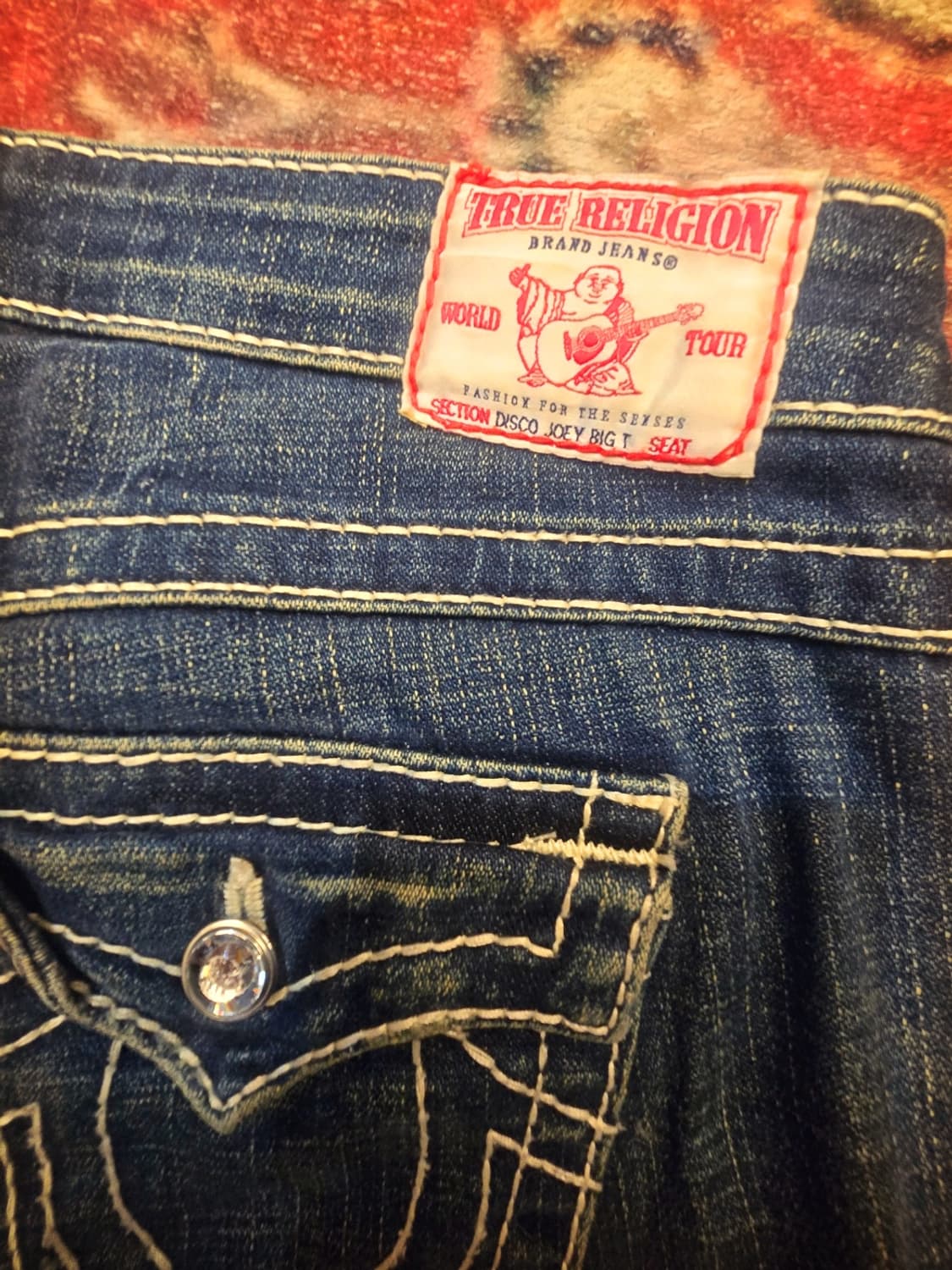 트루릴리전(True Religion) 부츠컷  로우라이지 데님팬츠 상품이미지5