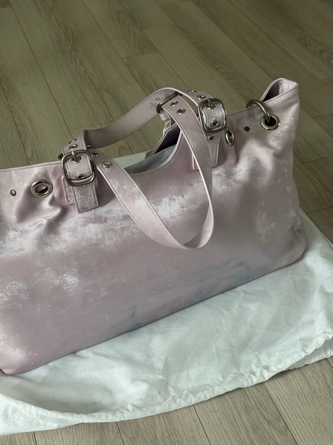 히에타 Becky 백 (파우더 핑크) 상품이미지5