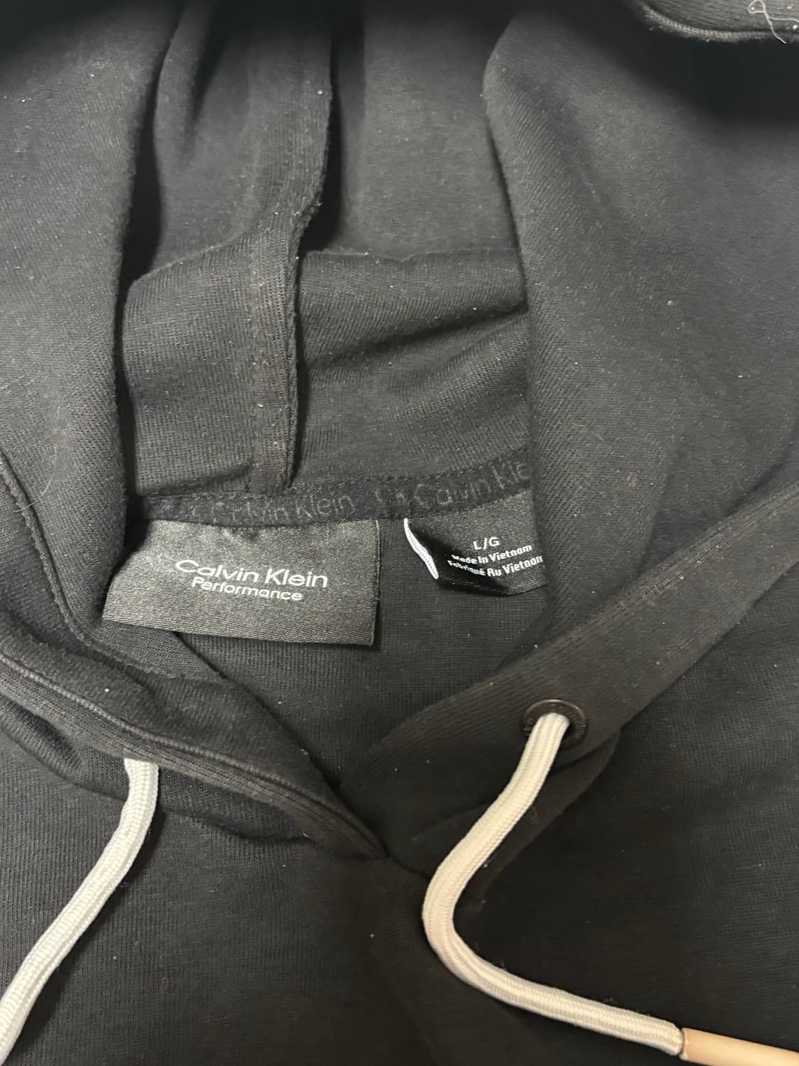 캘빈클라인 블랙 후드티 상품이미지2