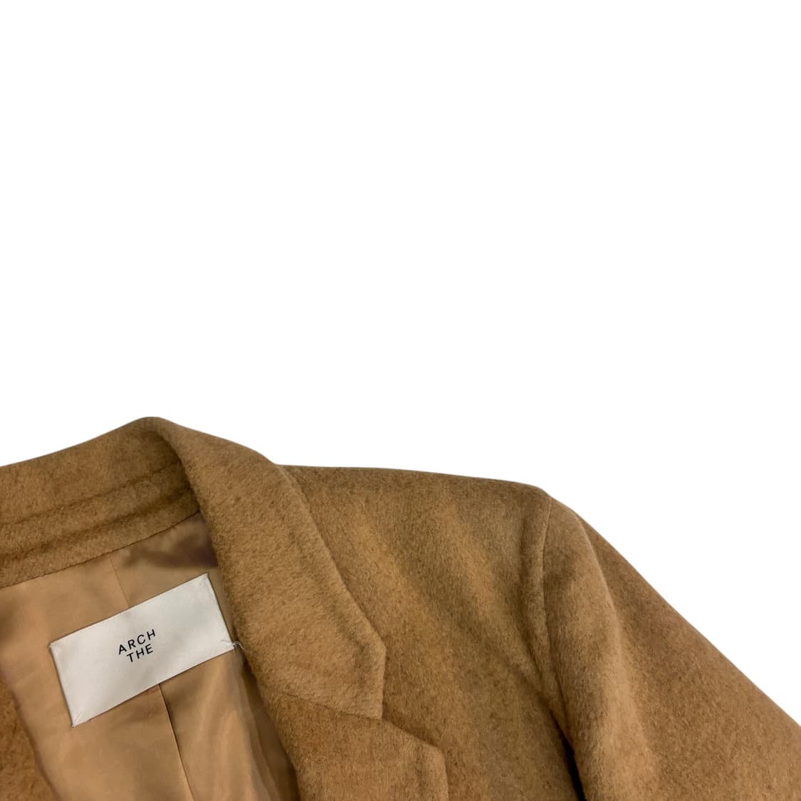 아치더 울 카멜 아웃포켓 자켓 상품이미지3
