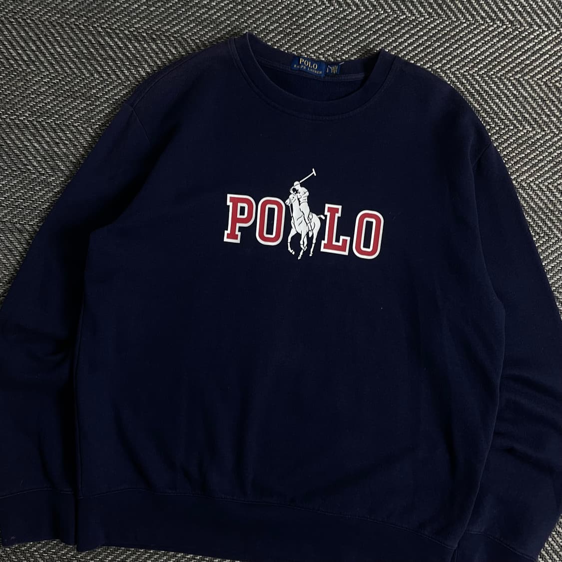 폴로 랄프로렌 신형 빅로고 박시핏 맨투맨y 3093 상품이미지1