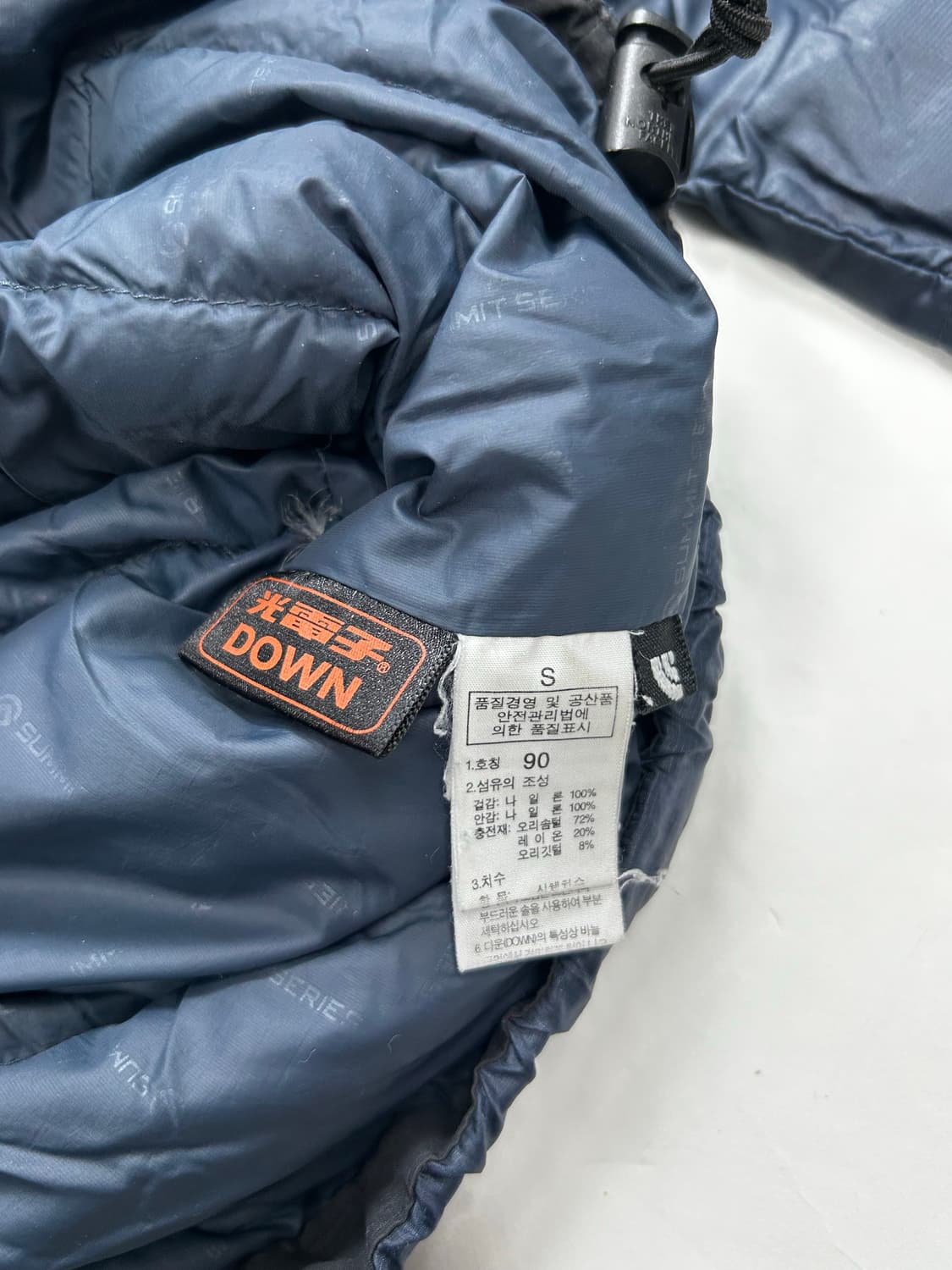 노스페이스 써밋시리즈 경량패딩 S 상품이미지8