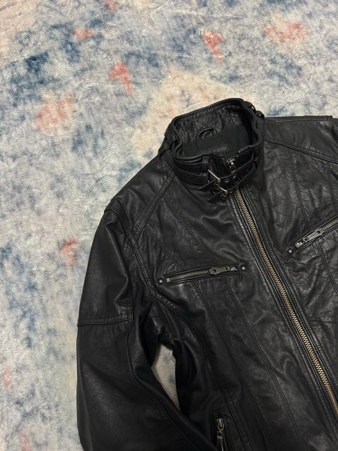 In the attic 00s archive lamb skin jacke 상품이미지3