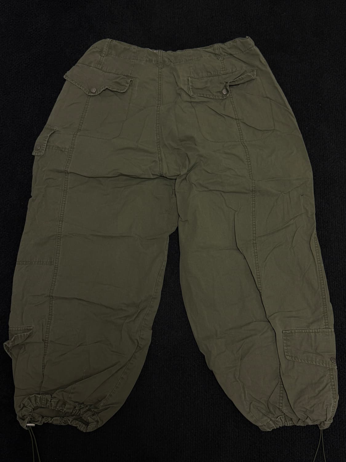 빈티지 와투케 와이드 카고팬츠 와걸 큐빈 오공이 파우닝 상품이미지2