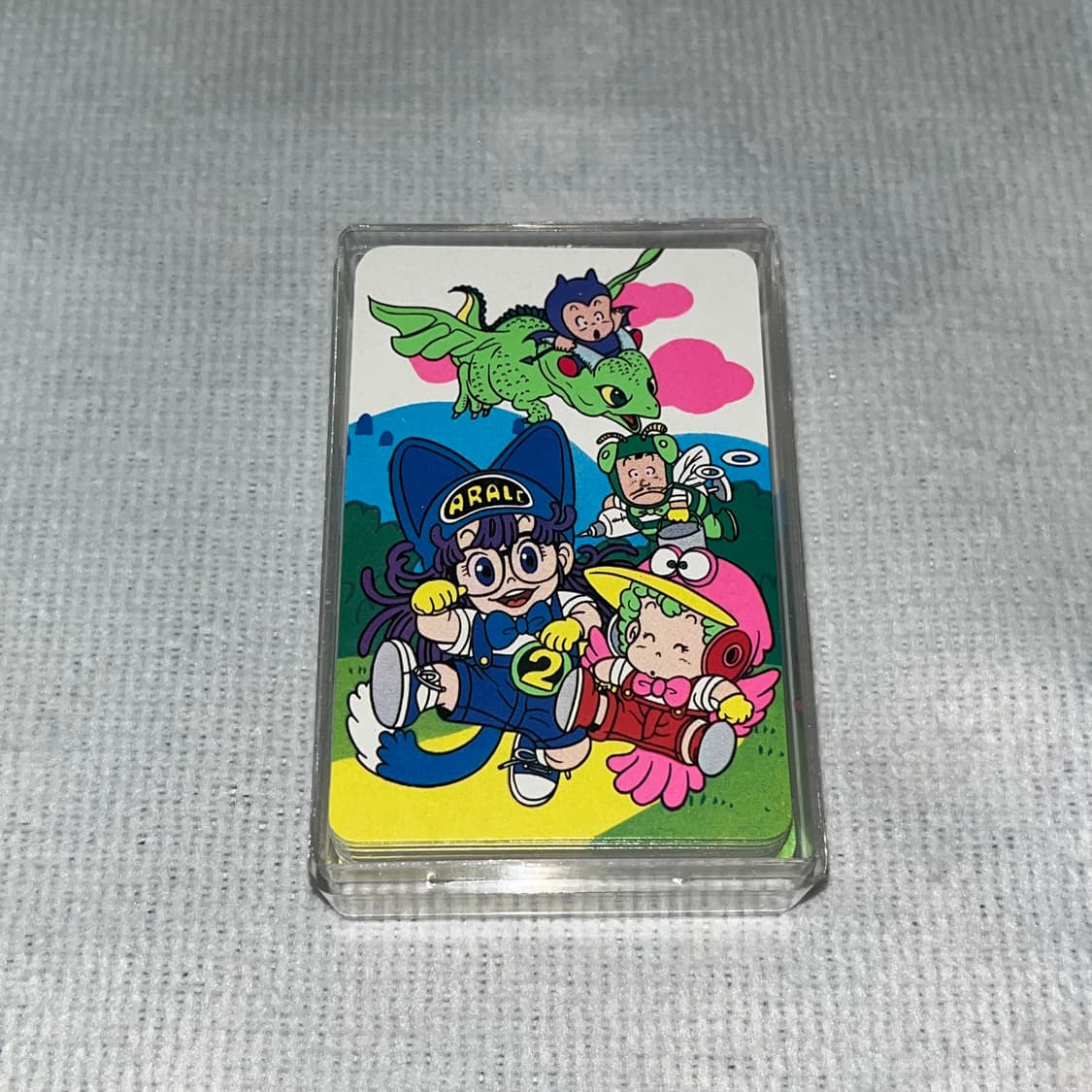 초희귀 레트로 빈티지) 닥터슬럼프 아라레 미니 트럼프카드 플레잉카드 상품이미지1