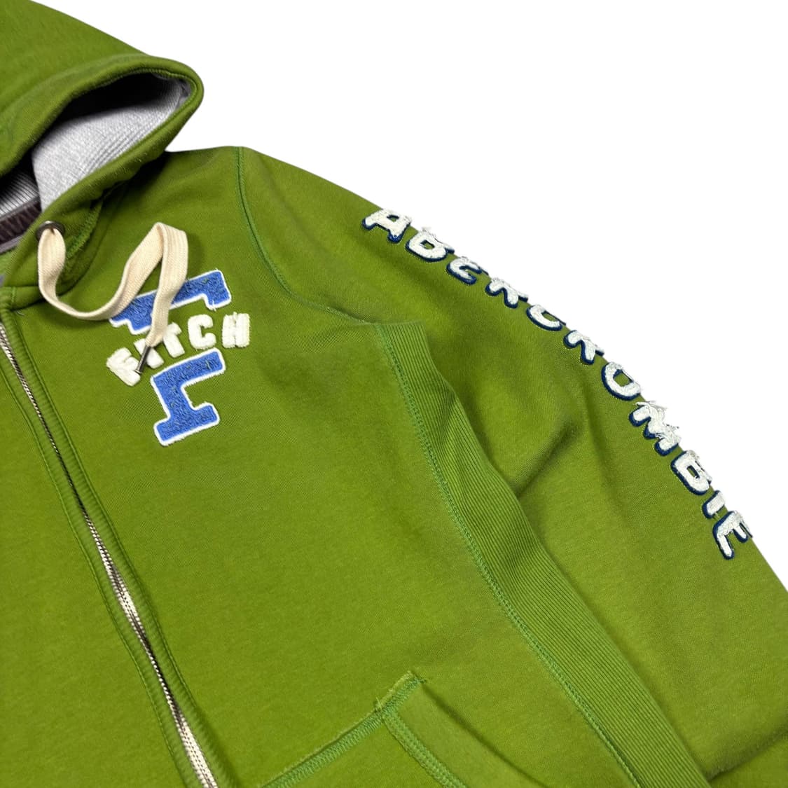 아베크롬비 그린컬러 후드집업 상품이미지2