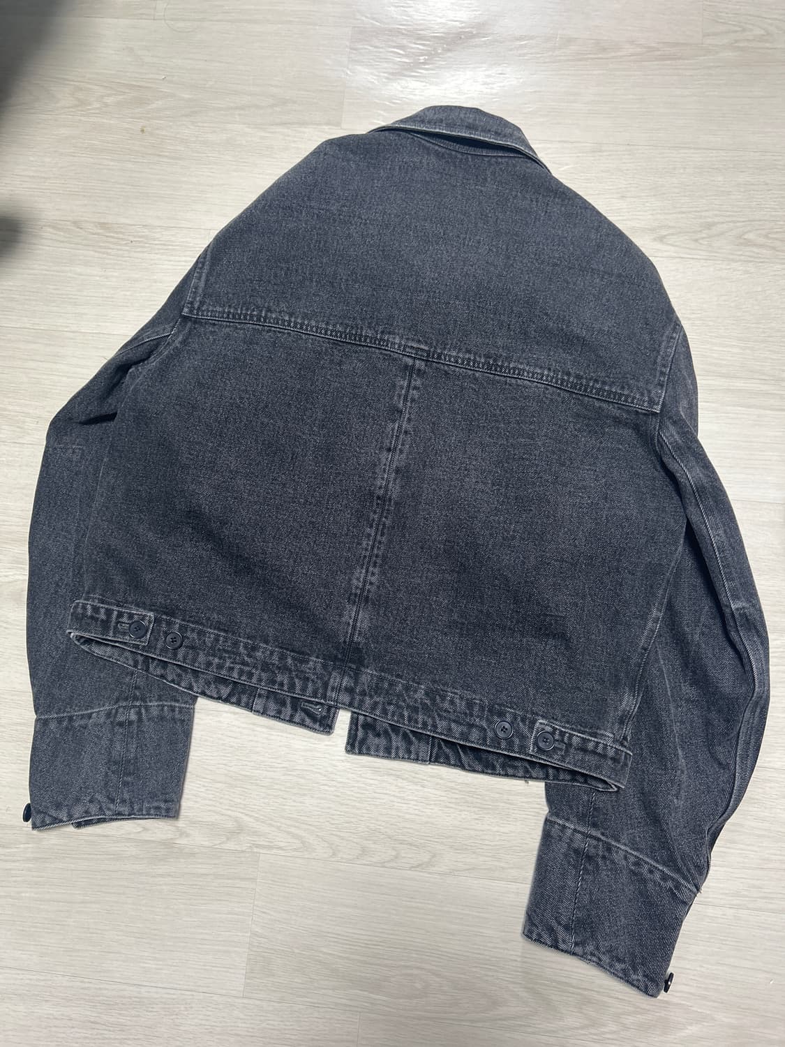 누마레 흑청 데님 자켓 M 상품이미지4