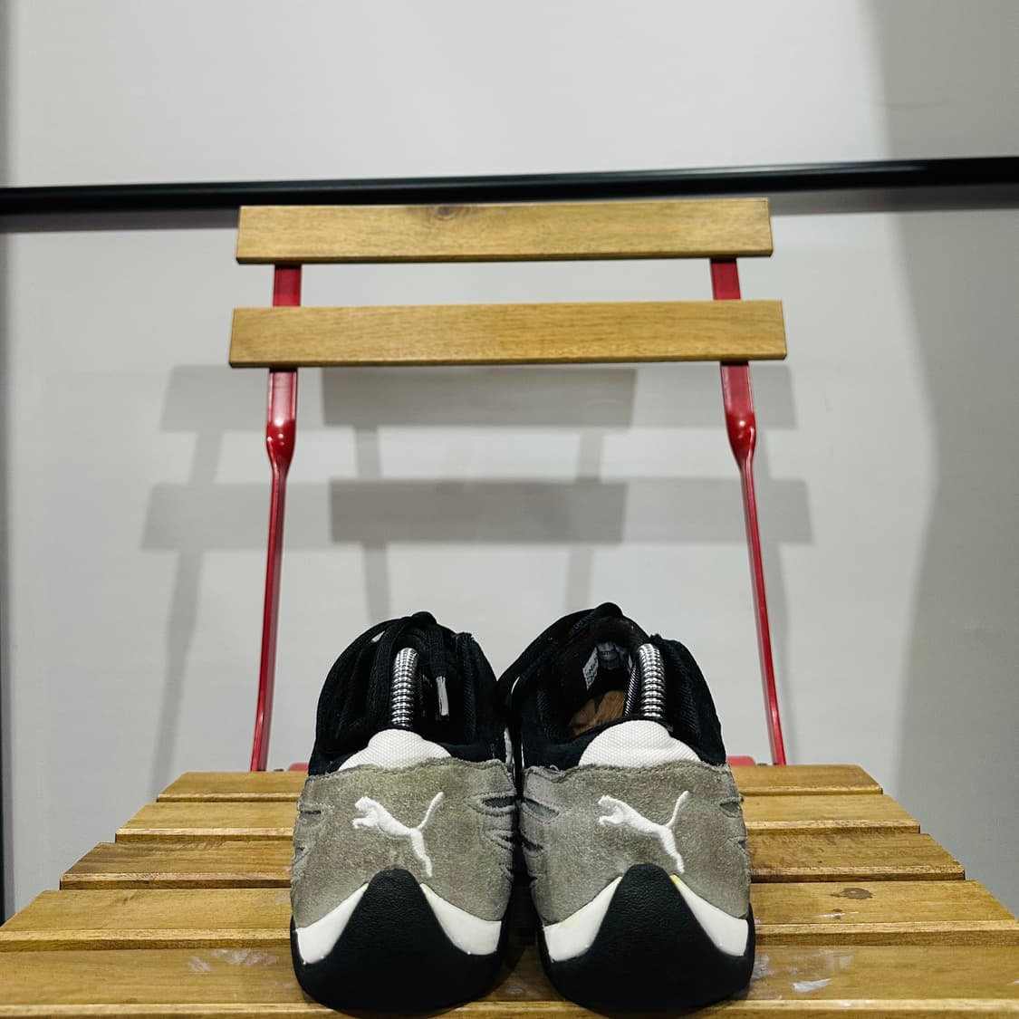 250) 푸마 운동화 남녀 공용 신발 리플리켓 검흰 상품이미지5