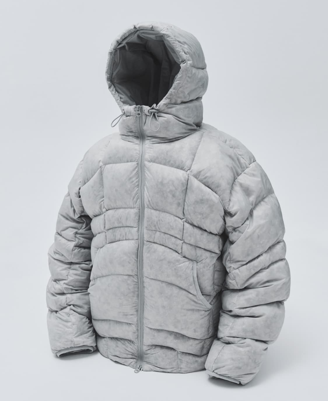 L) 인템포무드 예티 푸퍼 덕다운 패딩 라이트 그레이 상품이미지4