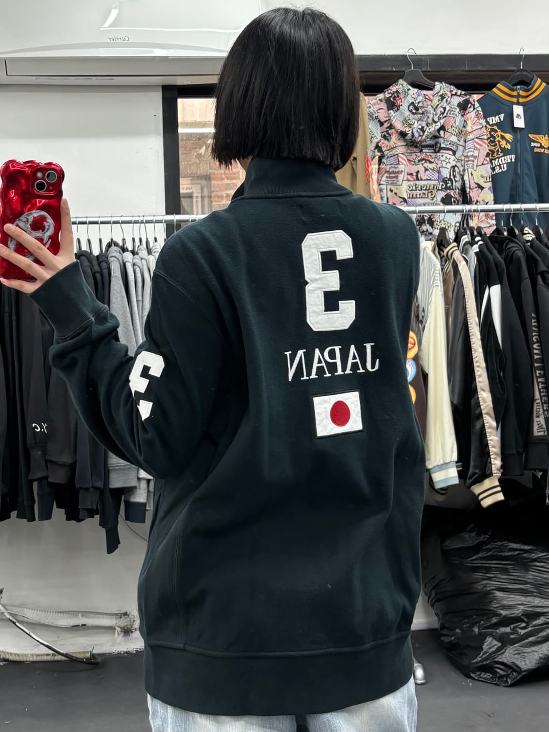 폴로 랄프로렌 빅포니 일본 플래그 집업 상품이미지5