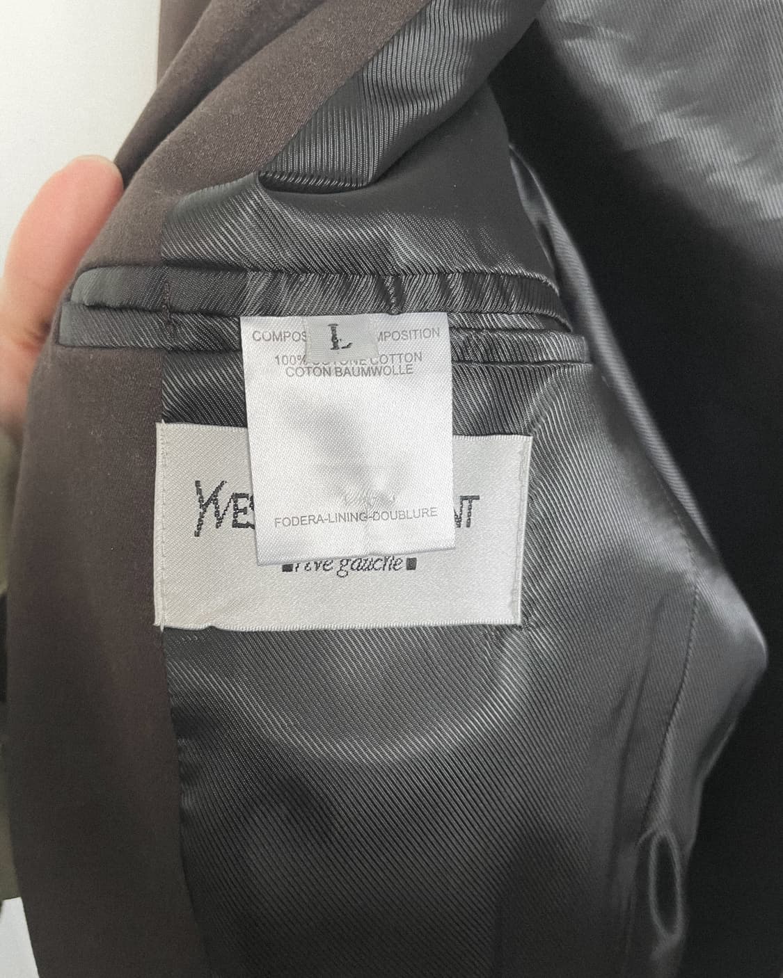 입생로랑 리브고슈 by 톰포드 04ss 히든버클 블레이져 상품이미지8