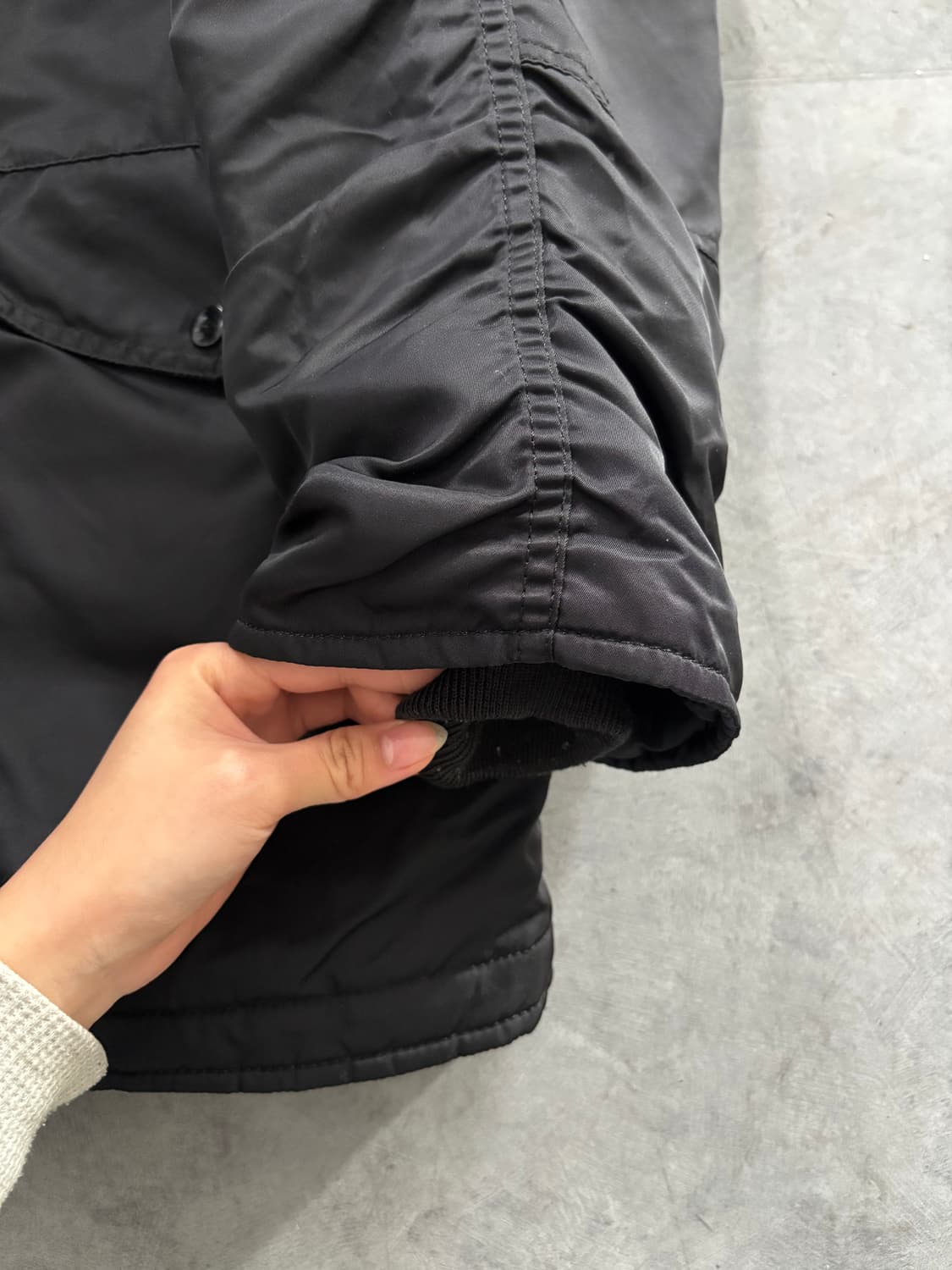 Alpha Industries 알파인더스트리 블랙 N-3B 파카  상품이미지6