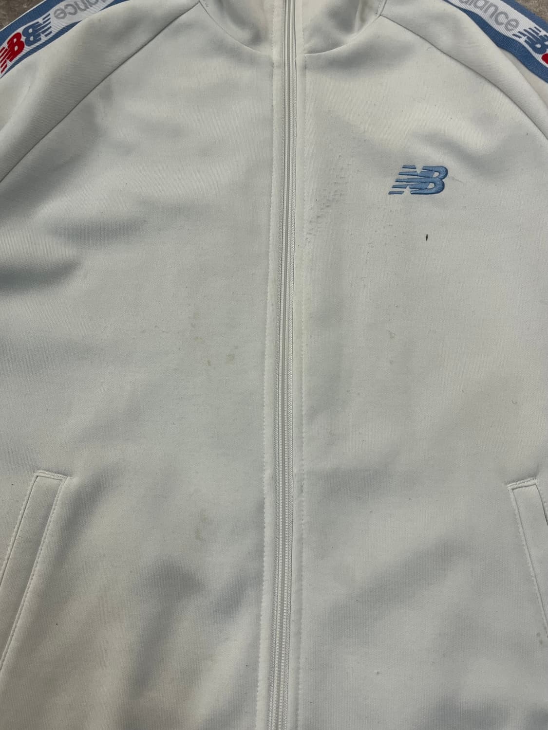 뉴발란스 져지 화이트 M #csz2088 상품이미지5