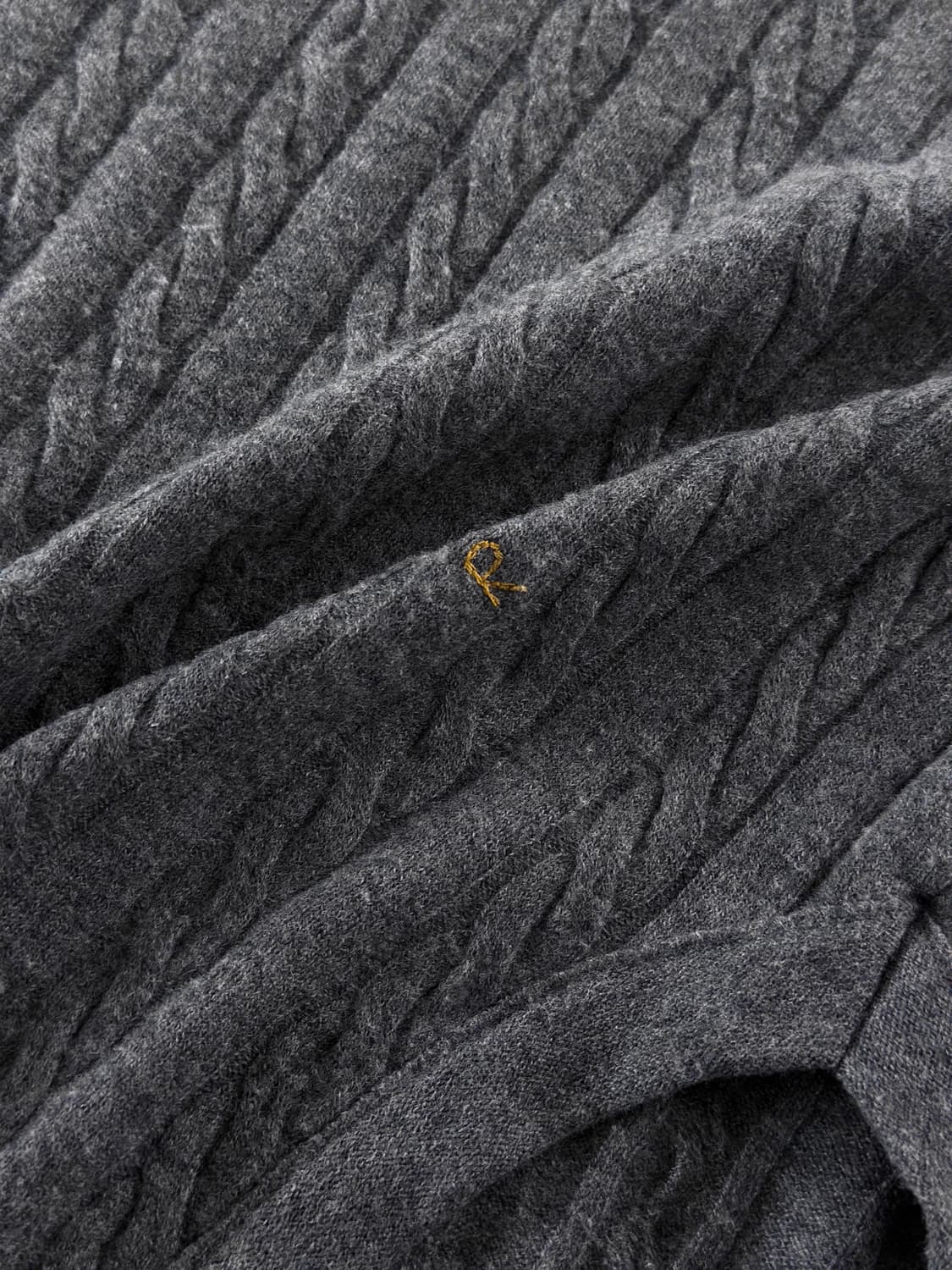 45rpm 울 케이블 니트 크루넥 스웨터 상품이미지7