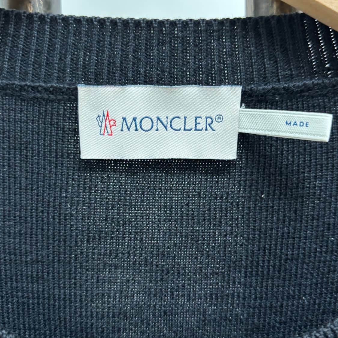 [S]몽클레어 와펜패치 니트패딩 상품이미지3