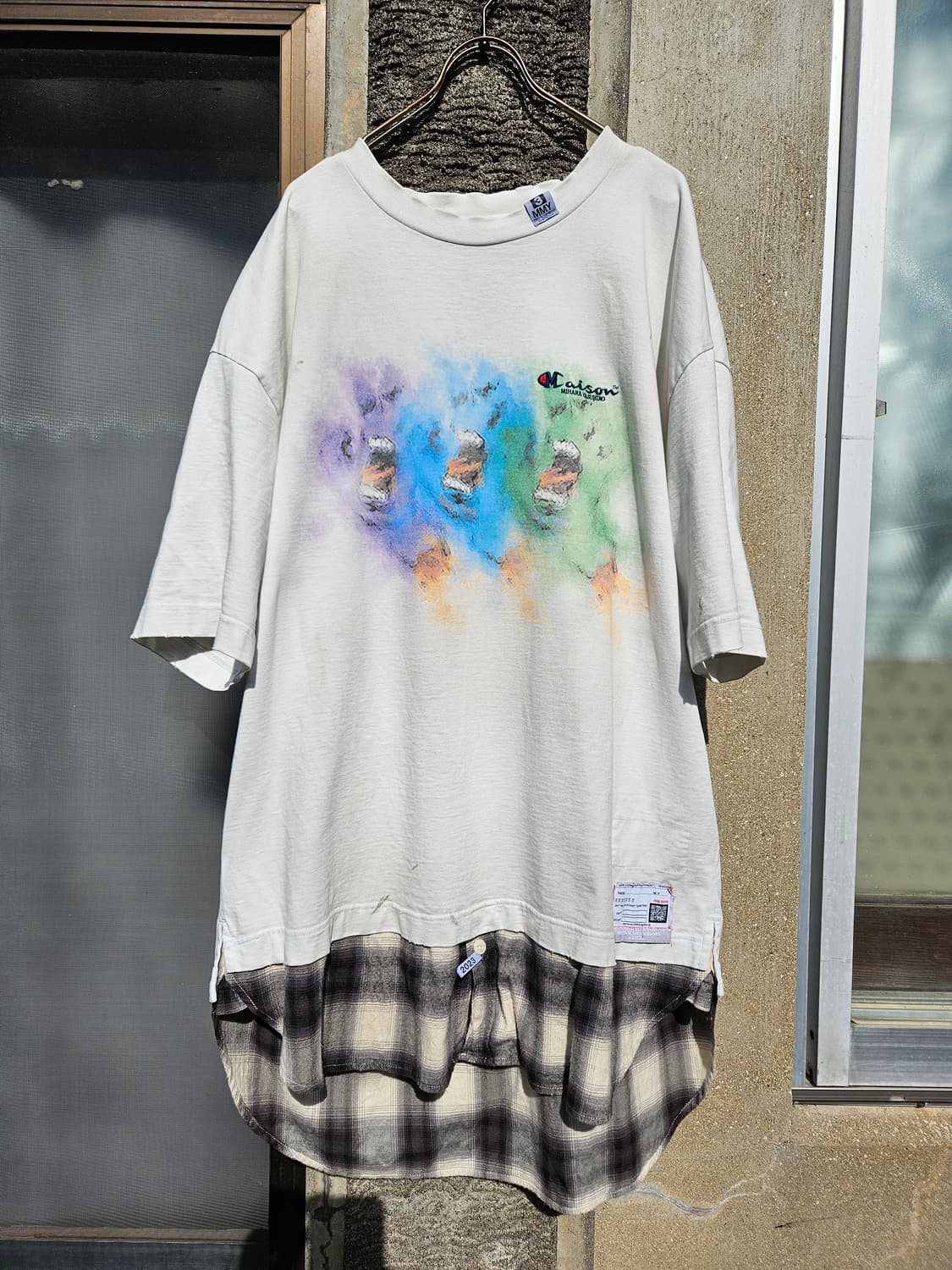 Maison Mihara Yasuhiro 레이어드 티셔츠 상품이미지1