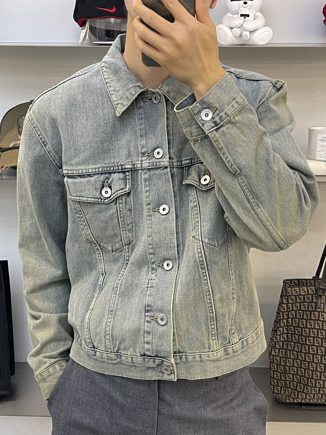 휴고 보스 데님 트러커 자켓 상품이미지1