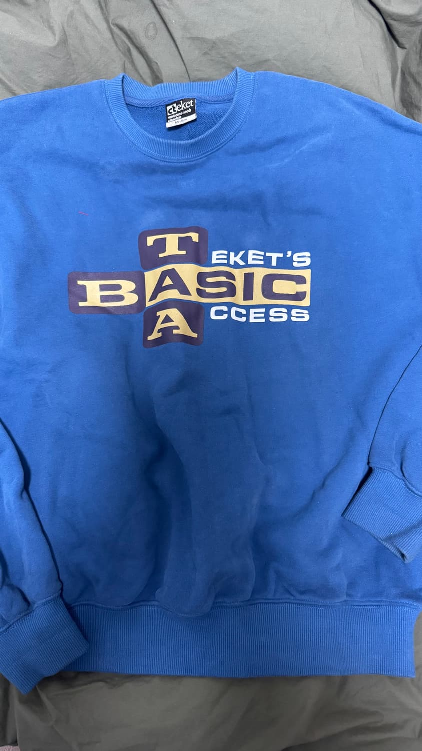 테켓 맨투맨 상품이미지2